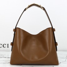 구찌 베아트릭스 미디엄 토트백 브라운 850926