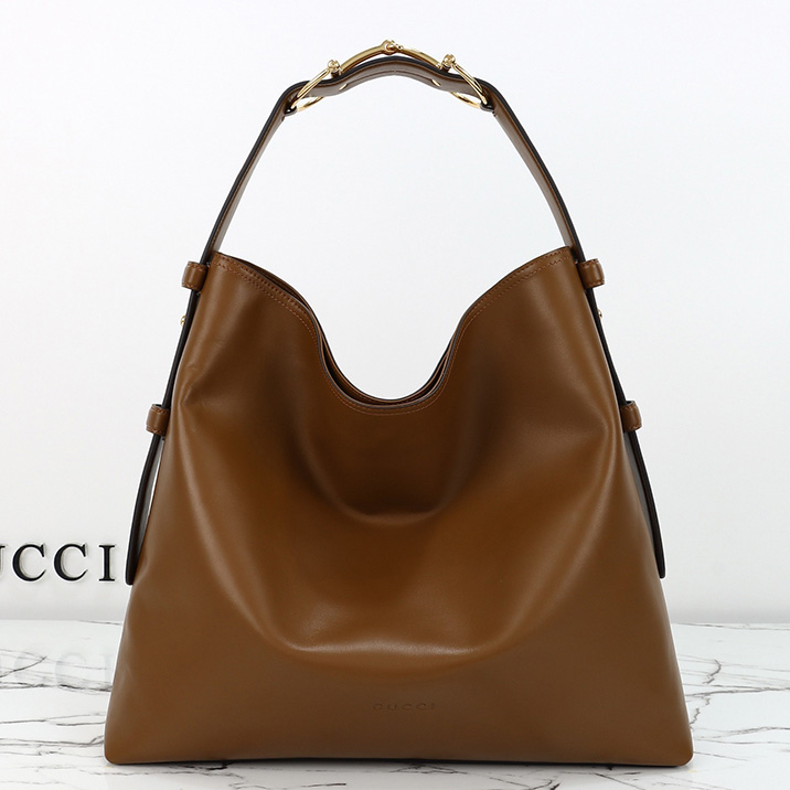 구찌 베아트릭스 라지 토트백 브라운 850546