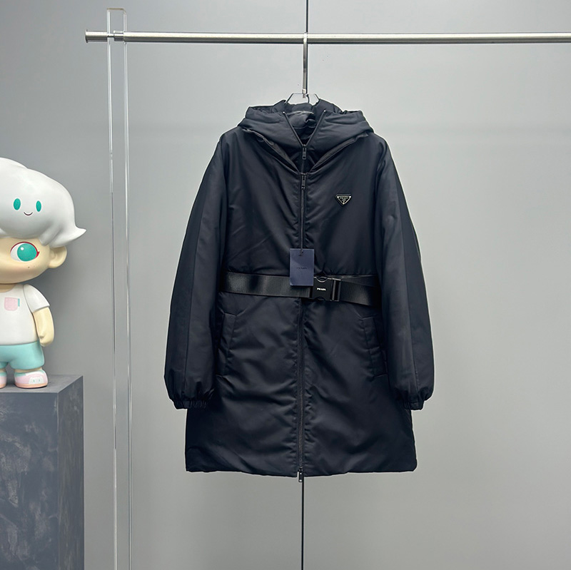 프라다 리나일론 개버딘 여성 다운 패딩 재킷 자켓 29Y955 +