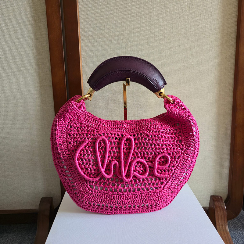 25FW 끌로에 토트백 핑크 CH25US902P08