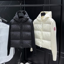 캐나다구스 패치워크 후드집업 다운 2컬러 6507W  J