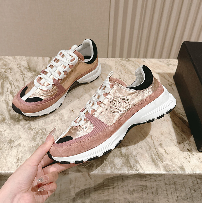 샤넬 25FW CC로고 라미네이티드 벨벳 스니커즈 레드 G46609