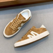 몽클레어 남성 모나코 2 로우탑 스니커즈 카멜 K109A4M00180M607074U