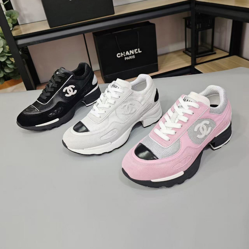 샤넬 스니커즈 믹스드 파이버 스웨이드 카프스킨 3컬러 G46872