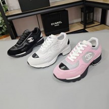 샤넬 스니커즈 믹스드 파이버 스웨이드 카프스킨 3컬러 G46872