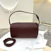 더로우 90s백 미니 토트백 버건디 W1281L614BRGNS