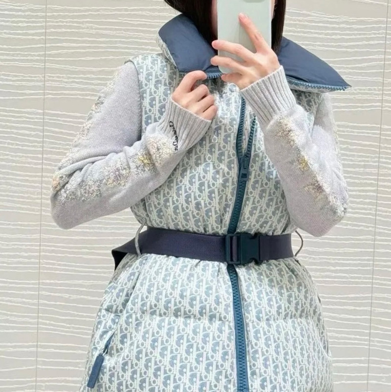 디올 오블리크 알프스 슬리브리스 벨트 퍼퍼 베스트 547C71A2571_X5807  Y