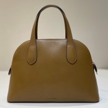 더로우 미디엄 잉그리드 가죽 백 딥 카멜 W1908L72DEOS