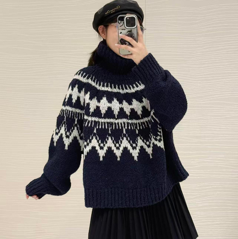 디올알프스 터틀넥 니트 스웨터 514S41A2011  Y