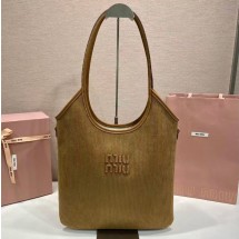 미우미우 아이비 스웨이드 백 5BG231