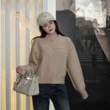 구찌 울 캐시미어 Jumper 자수 852074XKFCB2254  H