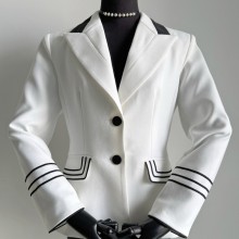 디올 울 모헤어 피티드 재킷 611V70A1030  H