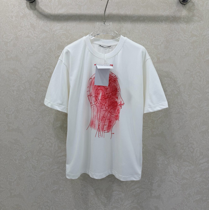 알렉산더 왕 고품질 여성 반팔 01  H