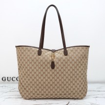 구찌 재키 라지 토트백 베이지  867014