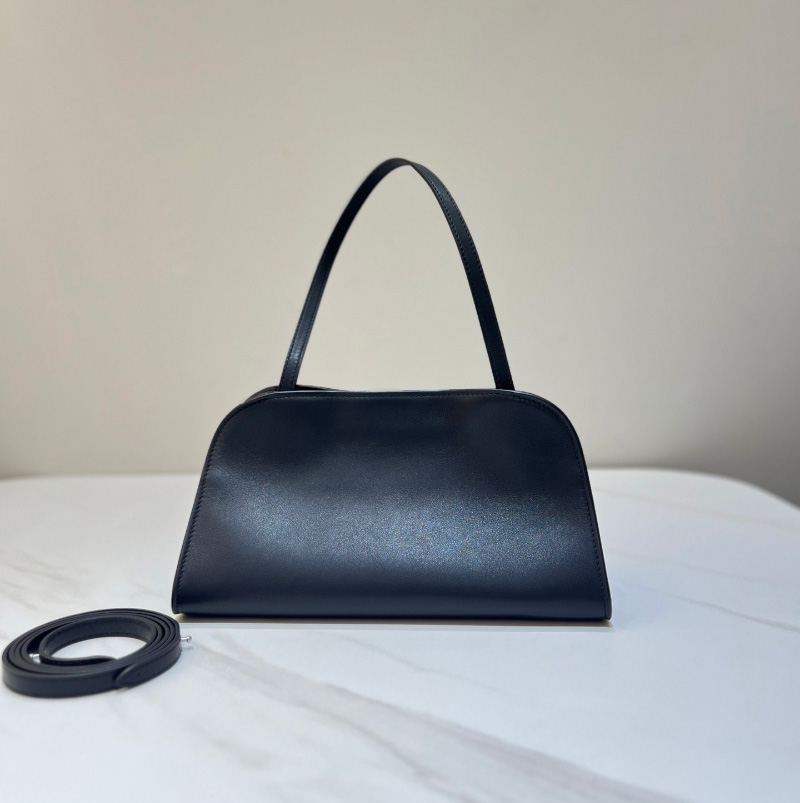 더로우 페기 클러치 가죽 버건디 블랙  W1774L72MUAS