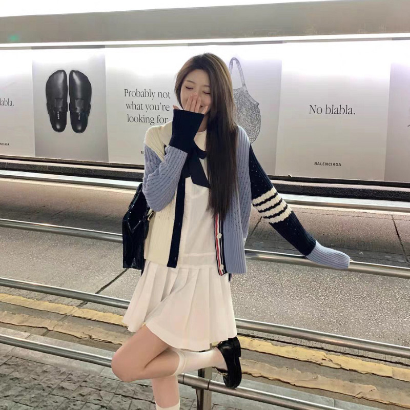 톰브라운 여성 가디건 FKC557F Y1024  H