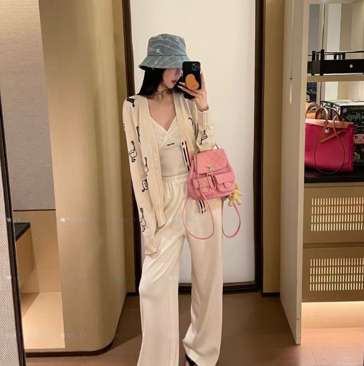 톰브라운 인타르시아 니트 가디건 MKC599A  H