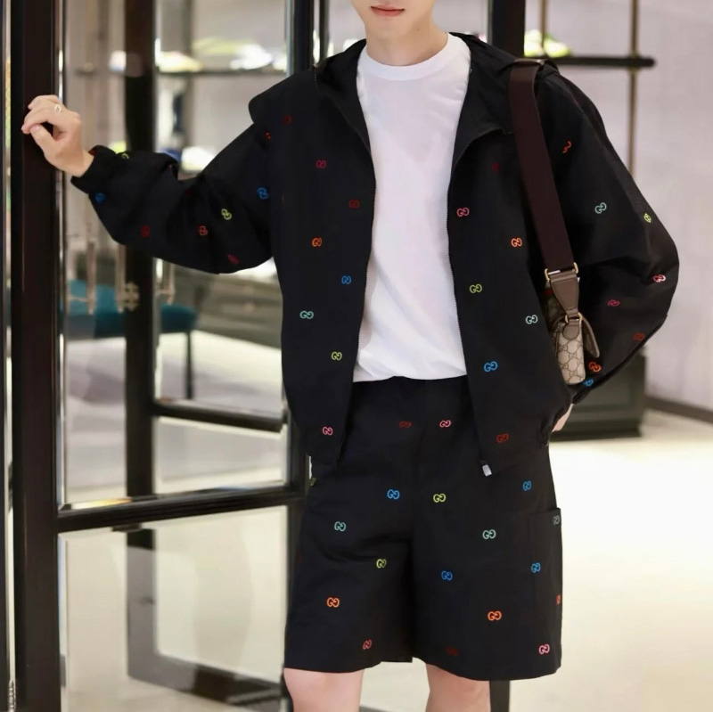 구찌 GG 립스톱 반바지 837506Z  H