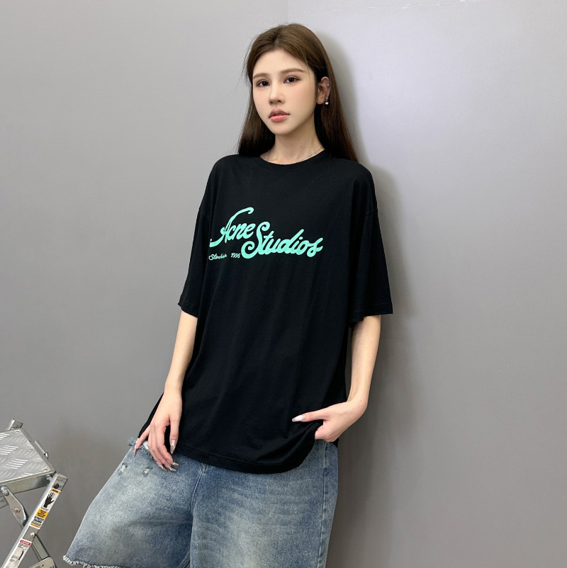 아크네 스튜디오 고품질 여성 반팔 03 H