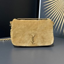 생로랑 제이미 4.3 스웨이드 미니 체인백 766754