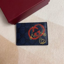 구찌 타이거 프린트 GG 카드홀더 853436