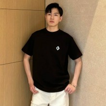 디올 CD 다이아몬드 캐주얼핏 반팔티 2컬러 593J696A0554  H