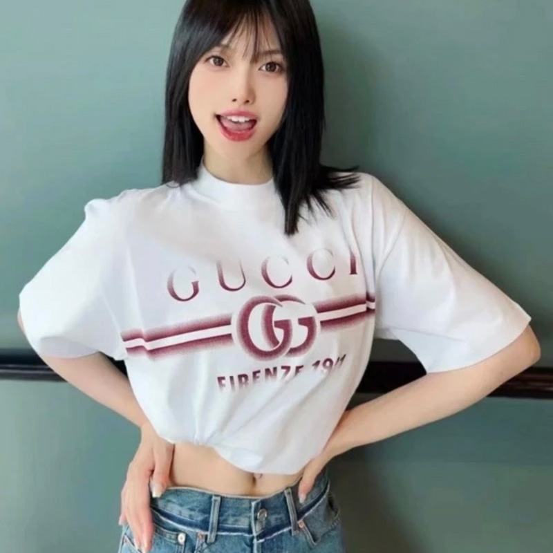 구찌 GG 프린트 코튼 저지 반팔 티셔츠 2컬러  785345  H