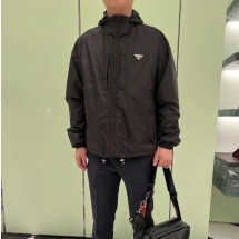 프라다 리나일론 리버서블 바람막이 자켓 트랙 SGC603  H