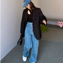 샤넬 고품질 여성 청바지 01 H