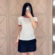구찌 26SS 구찌 화이트 코튼 t 셔츠 859729  D