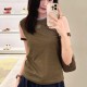 로에베 티셔츠 슬림핏 카키 그린 S359Y22XA8  D