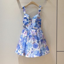 짐머만 26SS 미디 원피스 6493DC261  H