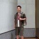 구찌 자수가 있는 코튼 피케 폴로 셔츠 742380XJGKU3254  H