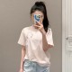 디올 Dioramour  크롭 티셔츠 623T12A4269  D