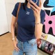 셀린느 26SS 트리오페 코튼 저지 반팔 티셔츠 2컬러 RX0IX1407  H