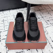 로로피아나 남자 스니커즈 위크엔드 워크 페코라 네라 FAQ3270  X