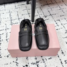 미우미우 26SS 루슈 나파 로퍼 5D341E  X