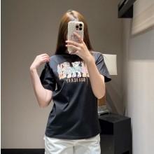 버버리 키즈 티셔츠 크루넥 블랙 81175391  H