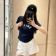 셀린느 26ss 저지 코튼 꼬틀레 티셔츠 2컬러  RX0SU3O24.GGN4  H