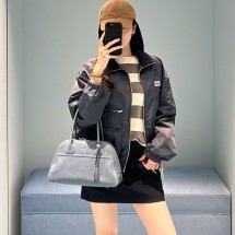 미우미우 테크니컬 패브릭 블루종 자켓 ML1517  H