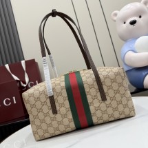 구찌 플라크 미디움 보스턴 백 베이지 875228
