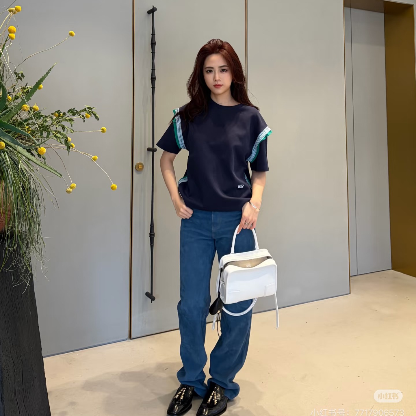 로에베 SS26 여성 로에베 반팔 티셔츠 S540Y22X90  Y