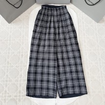 발렌시아가 하이브리드 팬츠 라지 핏 850729TTM021240  Y