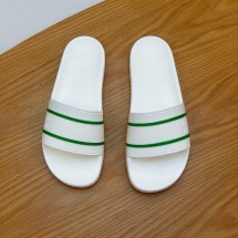 브루넬로 쿠치넬리 남성 샌들 슬리퍼 화이트 그린  MZUPOSR