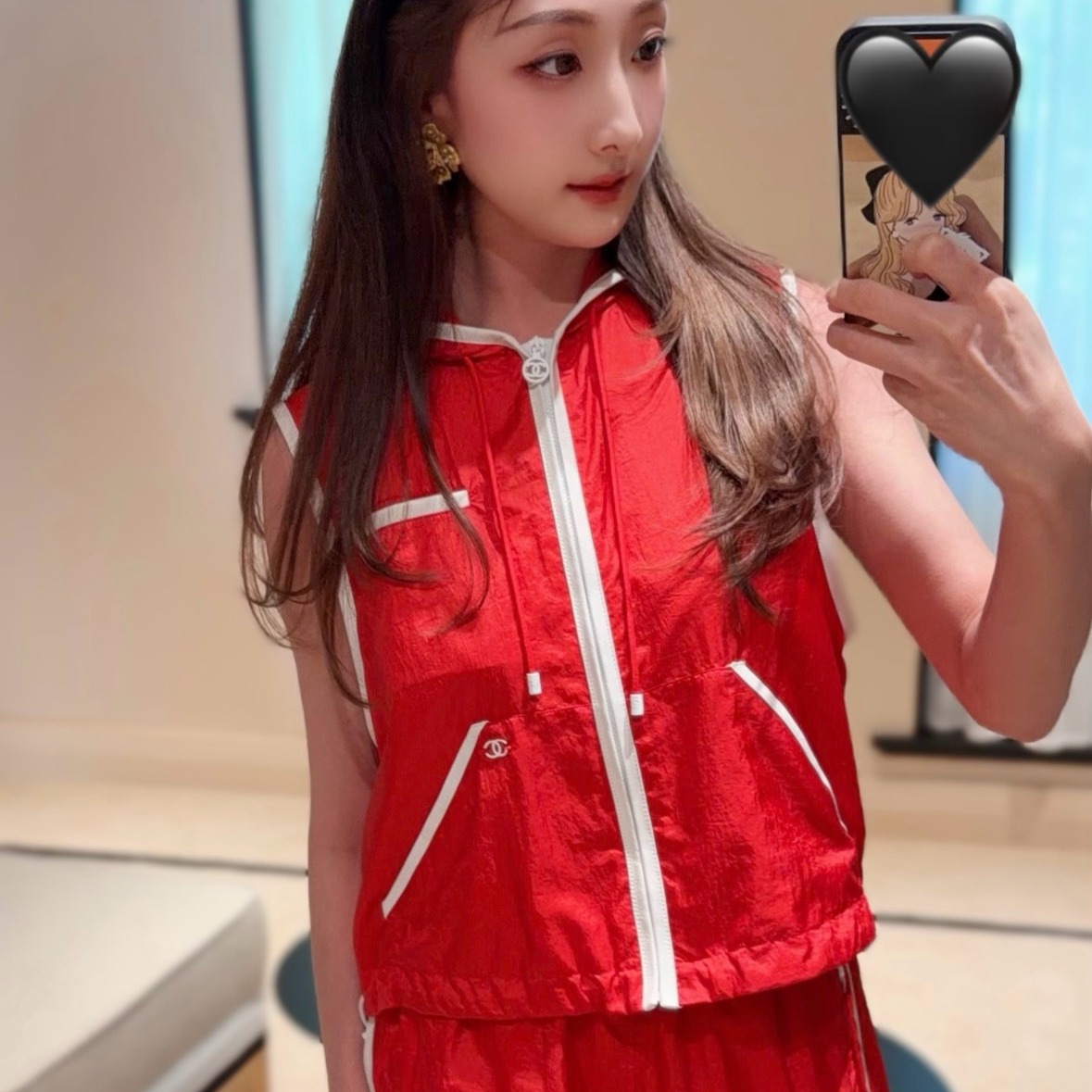 샤넬 26M 코코비치 CC로고 상의 티셔츠  H