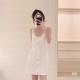 샤넬 26SS CC 로고 퀄팅 코튼 드레스 P81125  H