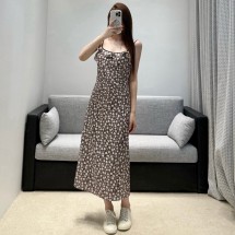 미우미우 롱 크레이프 드레스 MF6450  H
