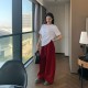 생로랑 로고 프린트 반팔 티셔츠 464572YB2DQ9000  H