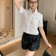 프라다 리나일론 쇼츠 여성 반바지  블랙 22C757  H