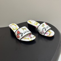 디올 리비에라 디웨이 힐 슬라이드 3.5CM KCO611BOW S43L